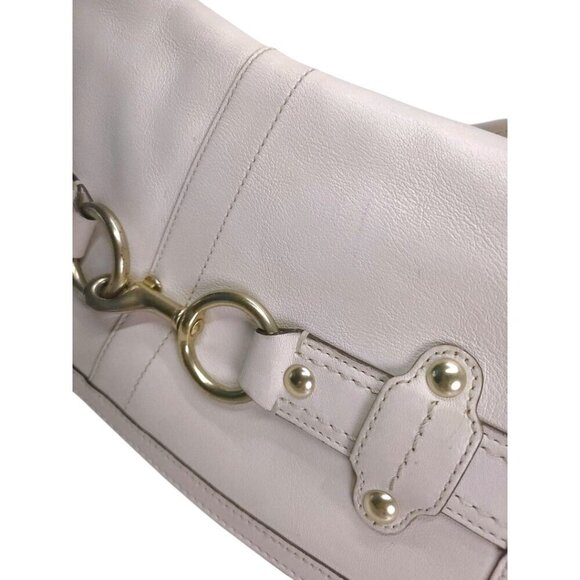 COACH Vintage Rare Ergo Flap Shoulder bag in ivory - Picture 8 of 13